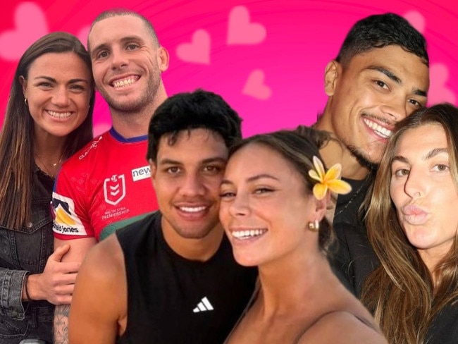 Sporting power couples: Loved up players of the NRL