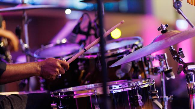 Generic live music, live band, drummer image. Picture: iStock