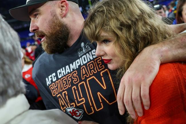 Conspiracy theories surrounding Kansas City Chiefs star Travis Kelce and pop icon Taylor Swift are 
