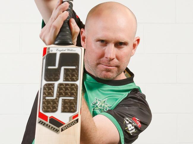 MELBOURNE, AUSTRALIA - NOVEMBER 07:  Ben Dunk poses during a Melbourne Stars BBL headshots session at the Melbourne Cricket Ground on November 7, 2018 in Melbourne, Australia.  (Photo by Darrian Traynor/Getty Images)