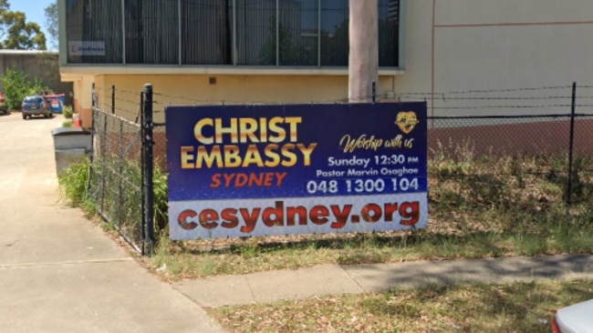 Police were called to Christ Embassy following reports of an illegal gathering. Picture: Google Maps