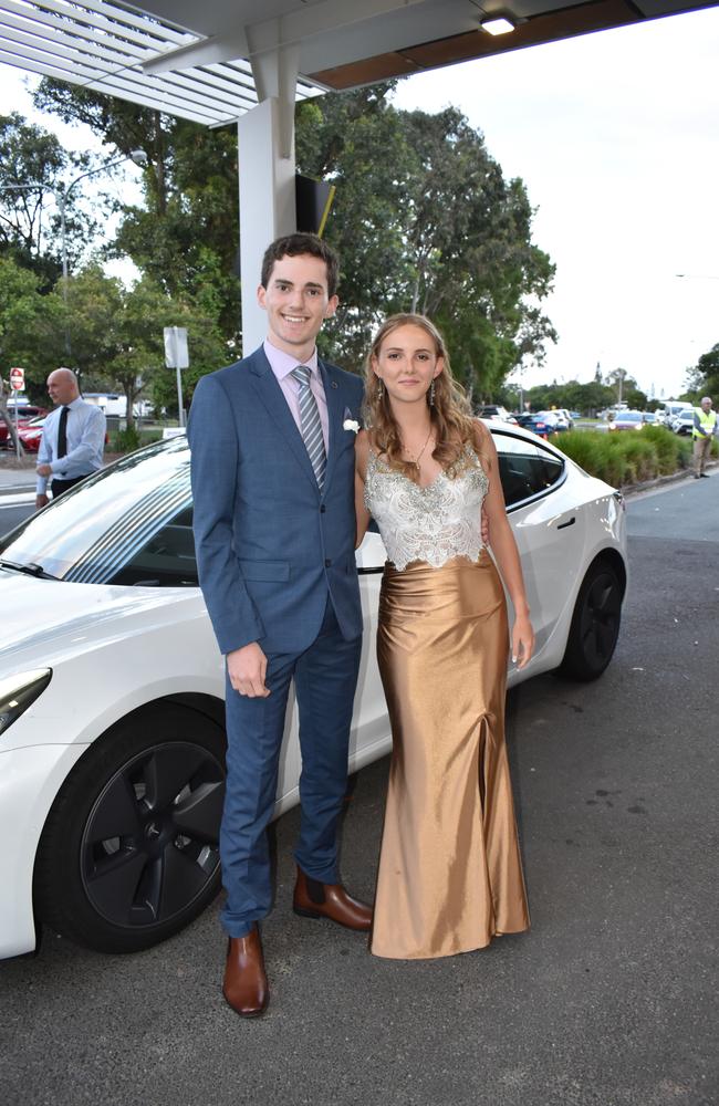 Students at the 2024 Nambour Christian College formal.