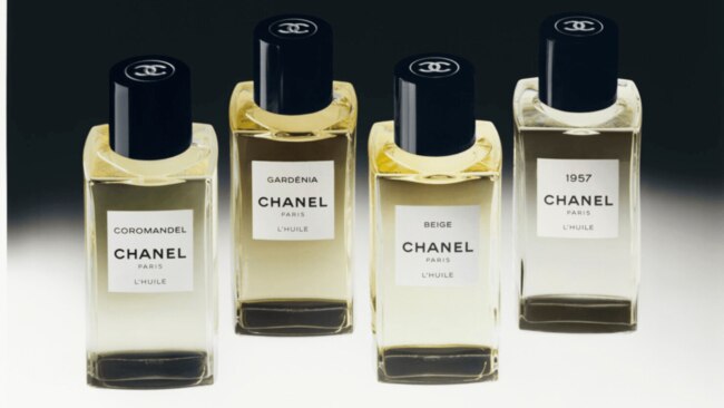 The body oils come in four ultra-luxe fragrances. Image: Supplied