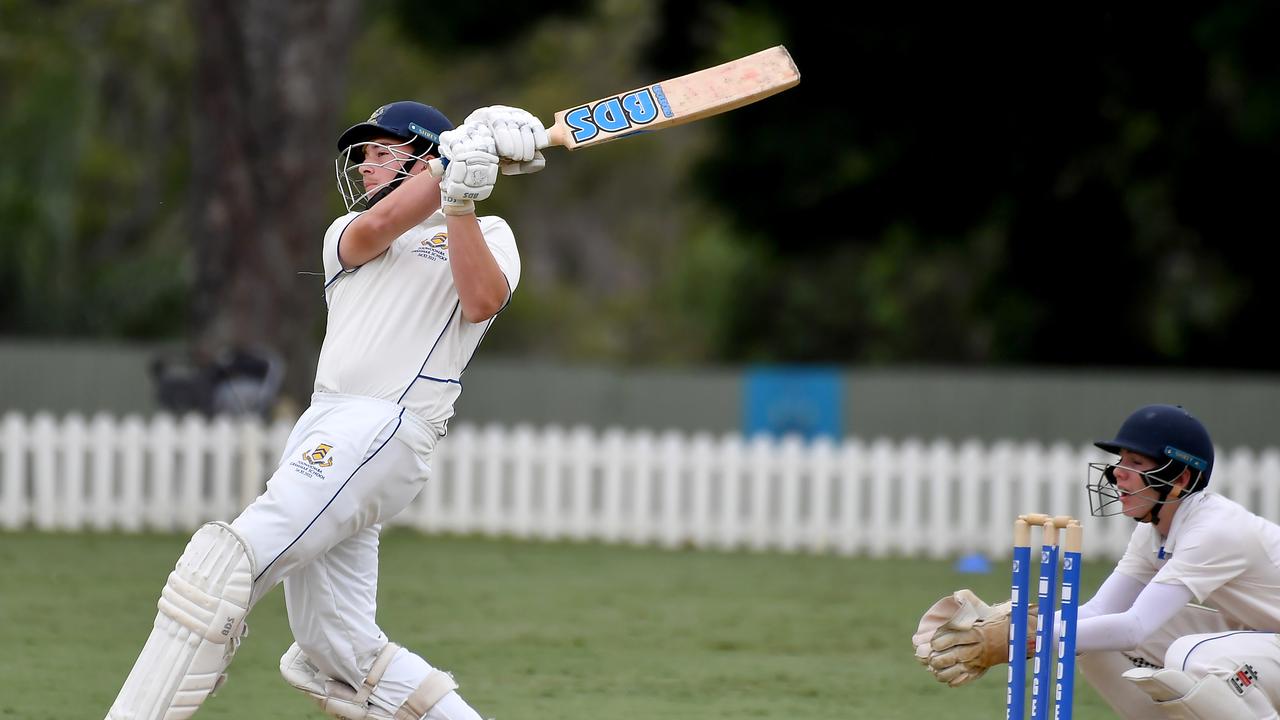 Toowoomba Grammar School batsman Rex Tooley. Picture, John Gass.