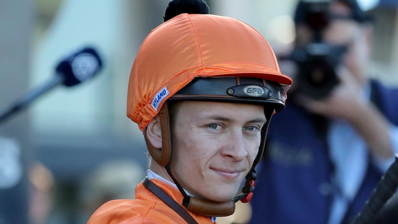 Dylan Gibbons returns from suspension at Rosehill on Saturday. Picture: Jeremy Ng-Getty Images