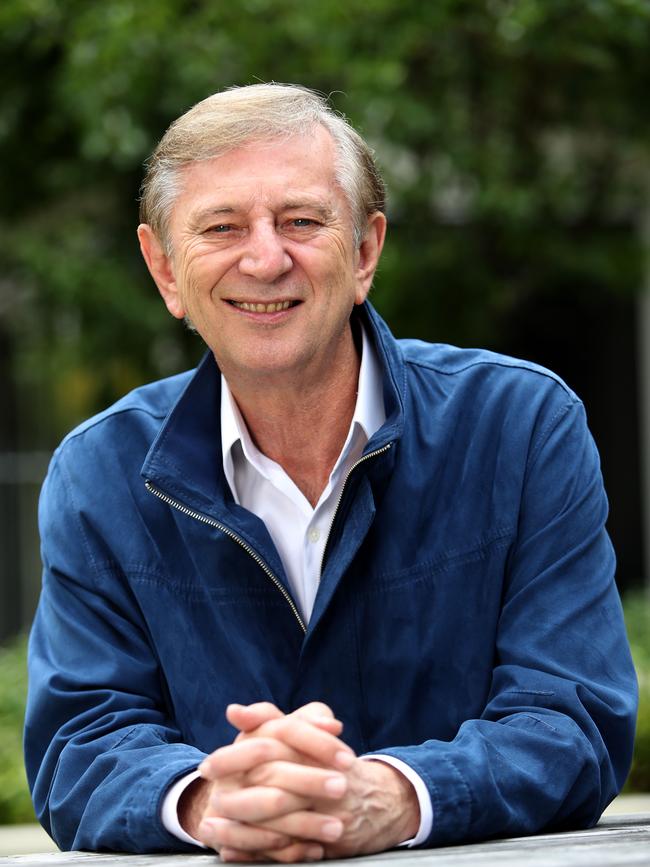 Legendary AFL broadcaster Dennis Cometti played at West Perth under Polly Farmer. Pic: Colin Murty