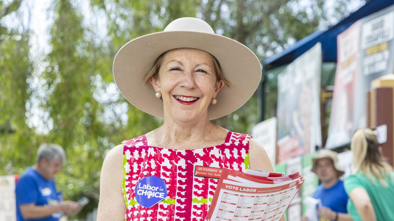 Bulimba MP and Labor Minister Di Farmer at Morningside State School. Picture: Richard Walker