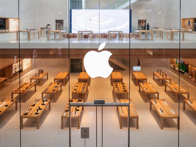 KUALA LUMPUR, MALAYSIA - JUNE 20: A general view inside the new Apple store at the Tun Razak Exchange (TRX) on June 20, 2024, in Kuala Lumpur, Malaysia. AppleÃ¢â¬â¢s first retail location in MalaysiaÃ¢â¬â¢s capital, Kuala Lumpur, officially opens on June 22, 2024, at The Exchange TRX, offering a full lineup of products and services, support from over 160 team members, and sessions with local creatives, marking its sixth store in Southeast Asia and further expanding its presence in the region. (Photo by Annice Lyn/Getty Images)