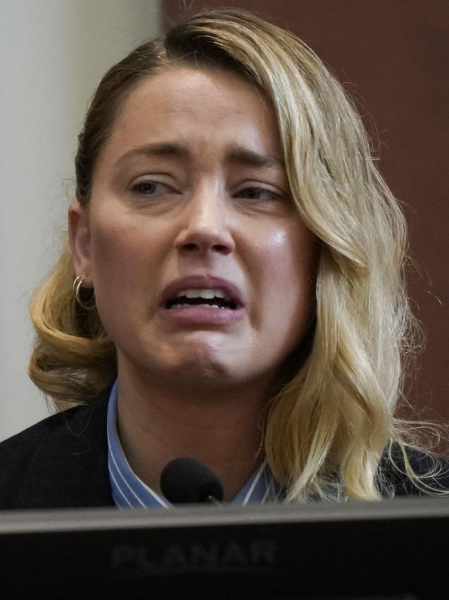 Ex-wife Amber Heard has accused Depp of physical, verbal and sexual assault. Picture: AFP.