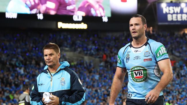 Cordner left the field in the final moments.