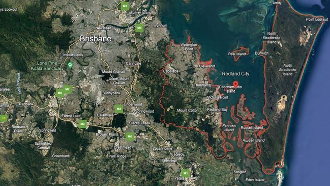 Median land valuations for Redland City rose by 31 per cent.