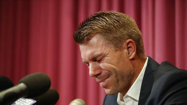 Warner won over few critics following that infamous press conference in 2018. (Photo by Brendon Thorne/Getty Images)