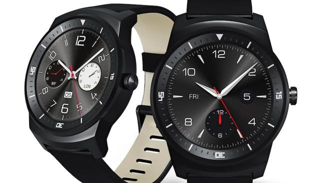 LG G Watch R smartwatch running Android Wear software. Picture: Supplied