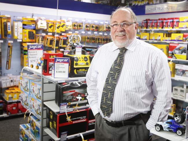 05/01/2016 : Gary Johnston Managing Director of Jaycar. Pictured in the Rydalmere Jaycar retail outlet. Pictured in Sydney. The Australian / Renee Nowytarger