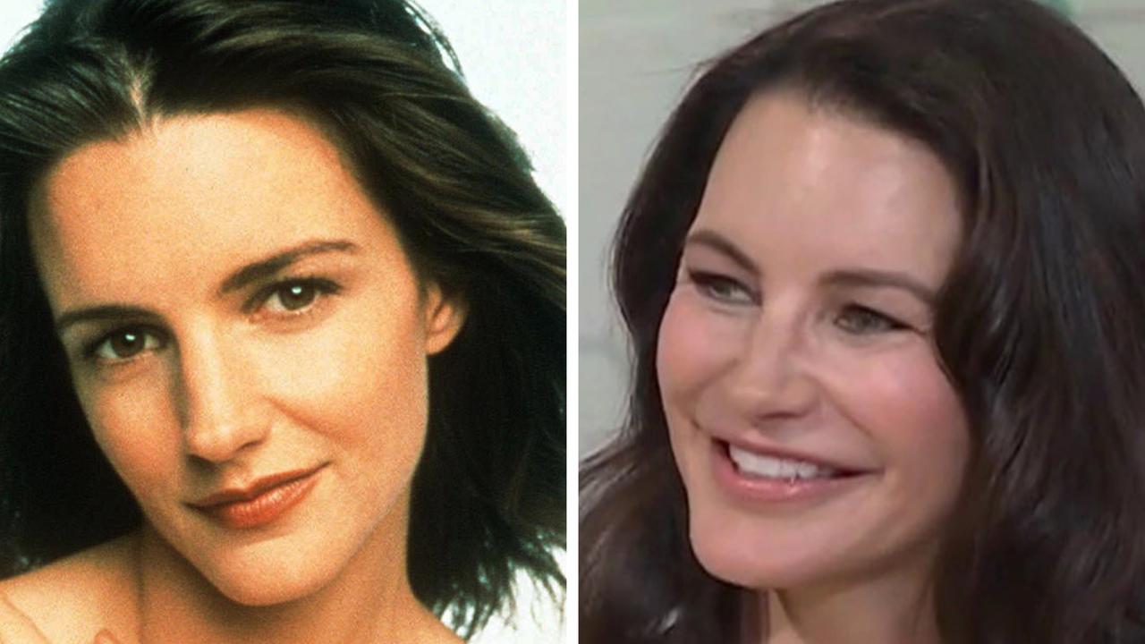 Kristin Davis, in the 90s and now.