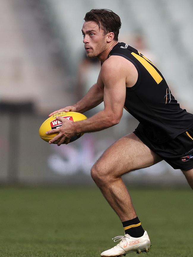 Glenelg’s Magarey Medallist Luke Partington. Picture SARAH REED