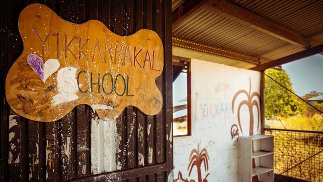 The schoolroom in Yikarrakkal in June, when it was not in use. Picture: Rebecca Parker