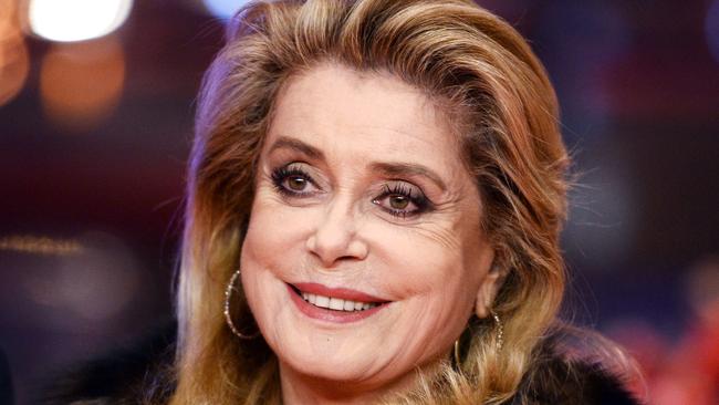 French actress Catherine Deneuve has declared that men should be "free to hit on" women. Picture: AFP