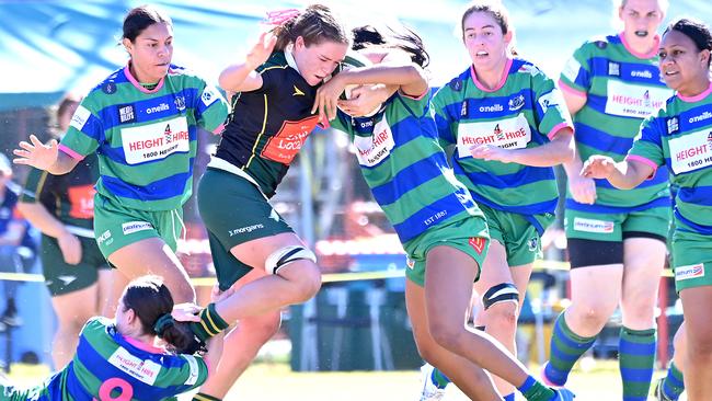 GPS V Wests women's rugby union Saturday June 24, 2023. Picture, John Gass