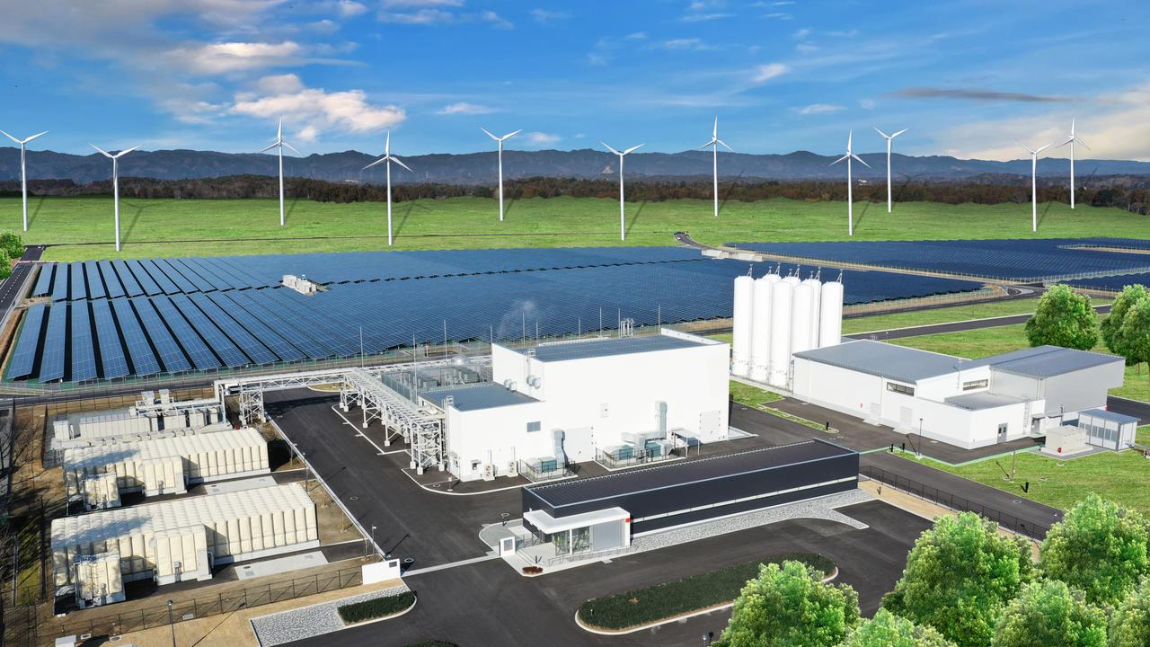 Plans for nearly $500m green hydrogen facility unveiled in