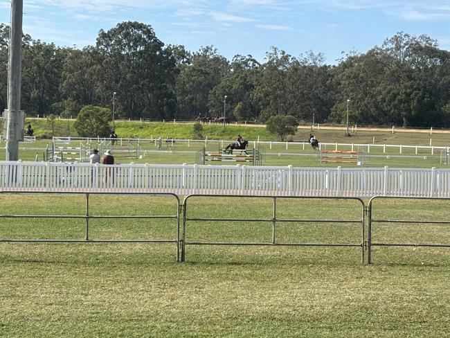 An equestrian event at the Fraser Coast Show.
