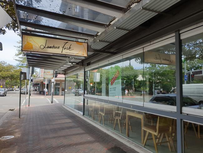 Lantern Fish in Manly has closed its doors. Picture: news.com.au