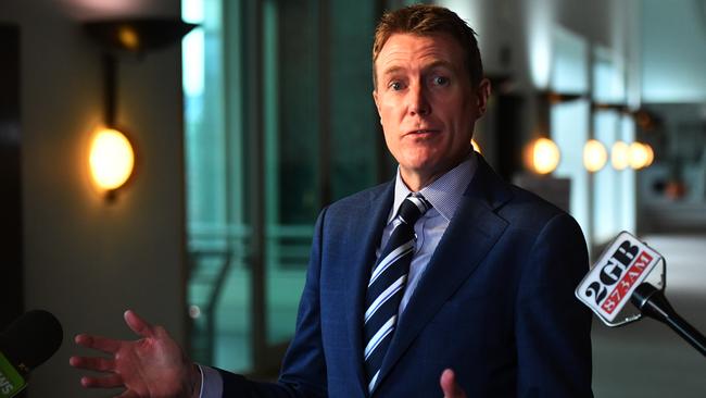 Attorney-General Christian Porter has cancelled his Westpac credit card out of protest. Picture: Getty Images