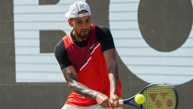 The tournament has apologised to Nick Kyrgios.