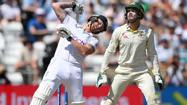 Fans were fuming during Ben Stokes’ innings. (Photo by Stu Forster/Getty Images)