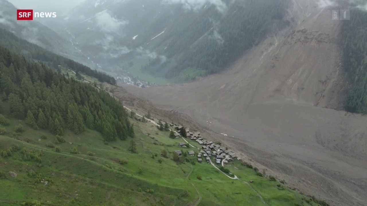 One missing as glacier collapse buries Swiss village
