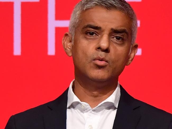 London Mayor Sadiq Khan’s disagreement with President Trump has led to a cooling of Trans-Atlantic relations. Picture: AFP