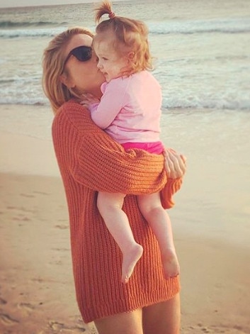 Erin Molan says her daughter Eliza is “everything”. Picture: Instagram.