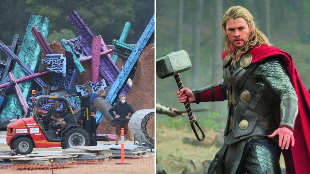 First Look At Thor Love And Thunders Sydney Movie Set Photos The