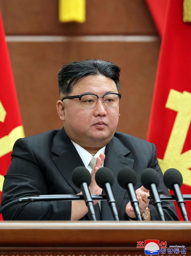 Kim Jong-un on Tuesday