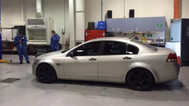 Clue...Police search silver Holden Commodore Joseph was last seen in.