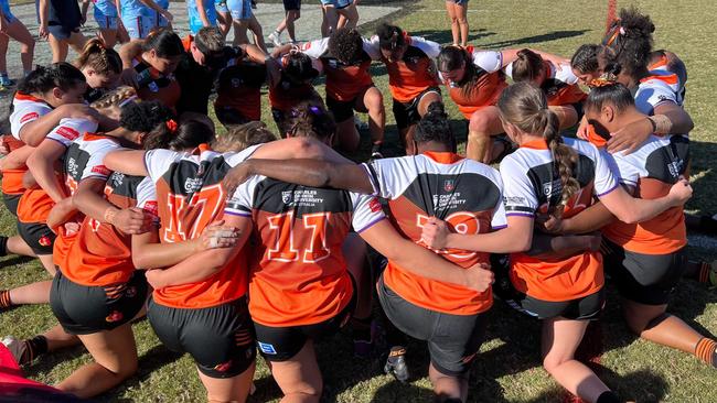 The NRL NT Titans women's side caught plenty of sides by surprise in the Combined Affliated States Championships.