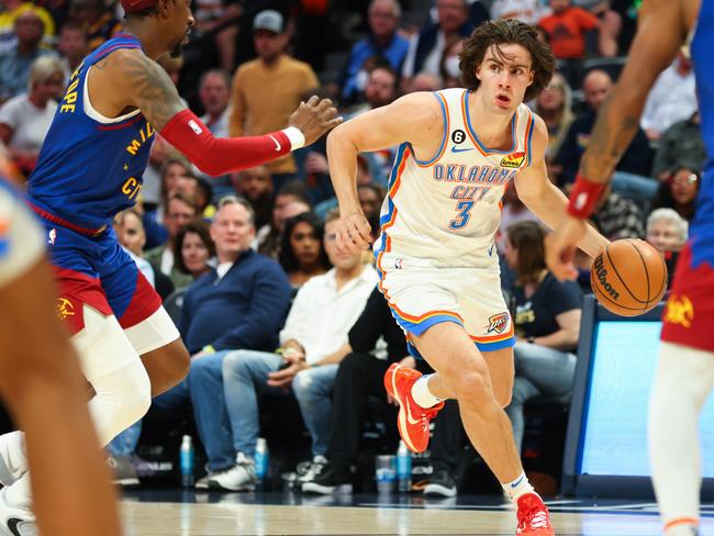 Josh Giddey is primed for another bumper NBA season. Picture: Getty Images