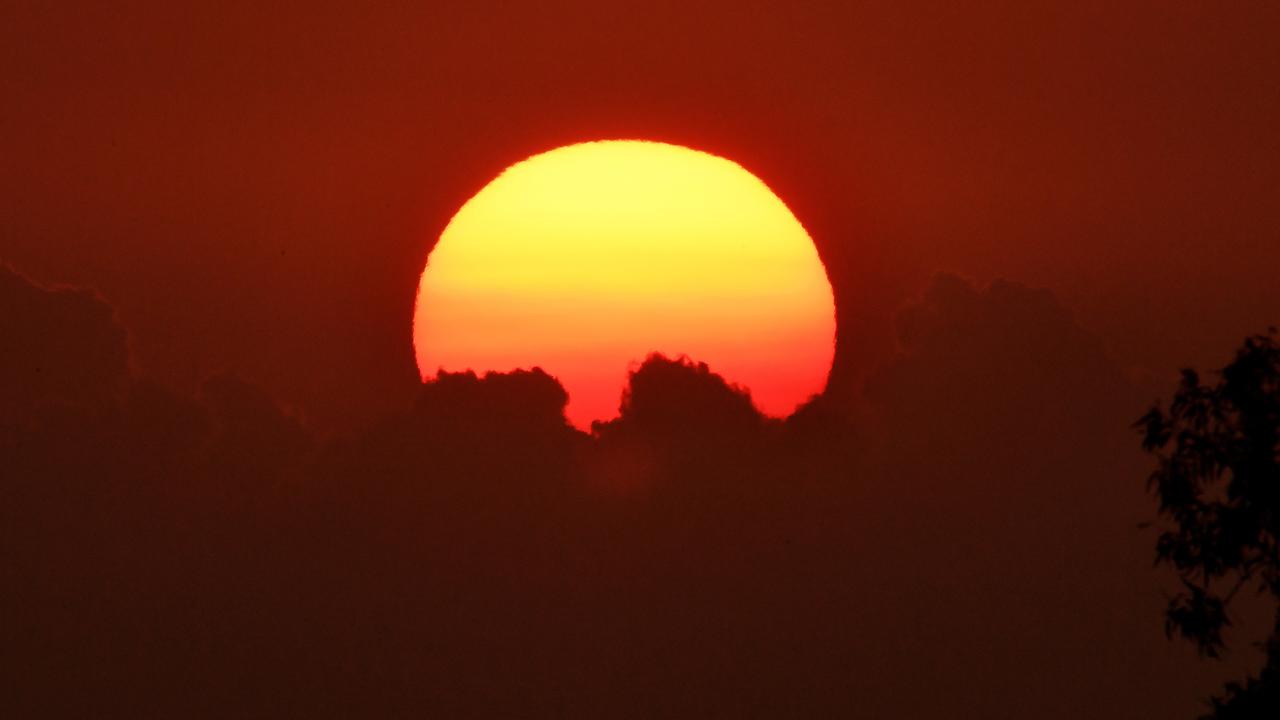 High temperatures, high winds and dry air are forecast to combine creating catastrophic bushfire conditions, contributing to more than 100 bushfires already burning in NSW and Queensland. Picture: AAP/Dave Hunt