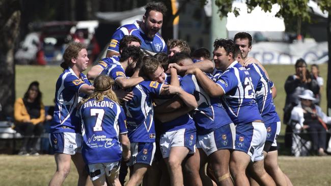 Action in the Group 2 under-18s grand final between the Coffs Harbour Comets and Macksville Sea Eagles last year.