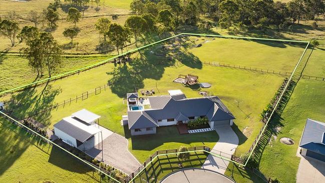 This five-bedroom house at 63 Cochran St, Woodford, is for sale for offers over $1.67m.