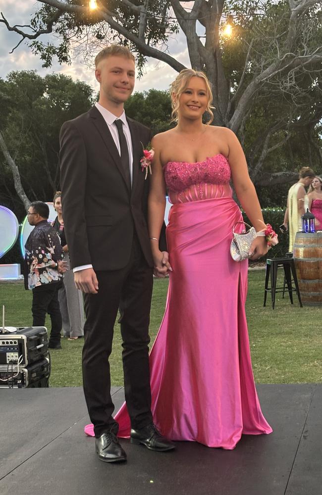 The students of Hervey Bay State High School celebrate their formal.