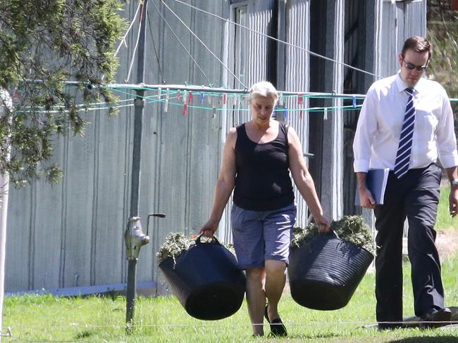 Julene Thorburn orchestrated the cover-up of husband Rick’s murder of Tiahleigh to keep her family together on the farm. Picture: Darren England