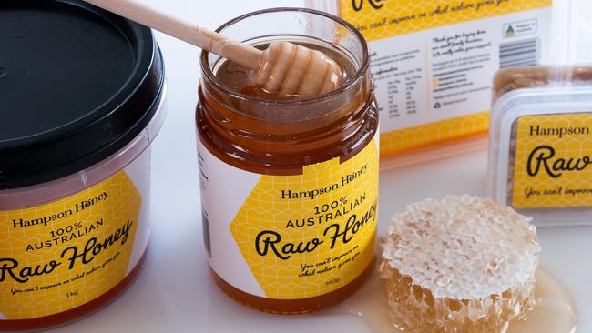 100% Australian Hampson Honey Raw Honey.