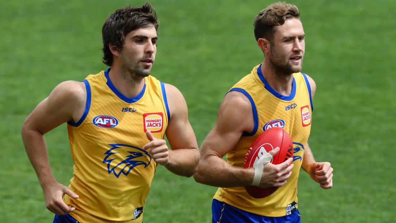 The race for Andrew Gaff is down to just two clubs. (AAP Image/Richard Wainwright)