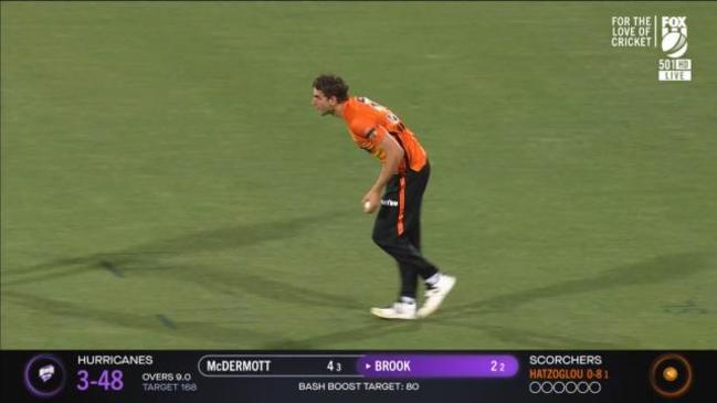 Wicket: Hobart Hurricanes, Harry Brook – 20 Dec 21 | news.com.au ...