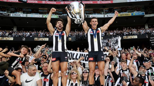 Amanda says a Collingwood loss, of which there haven’t been many of late, can pick up most footy fans who don’t support the Magpies. Picture: Michael Klein