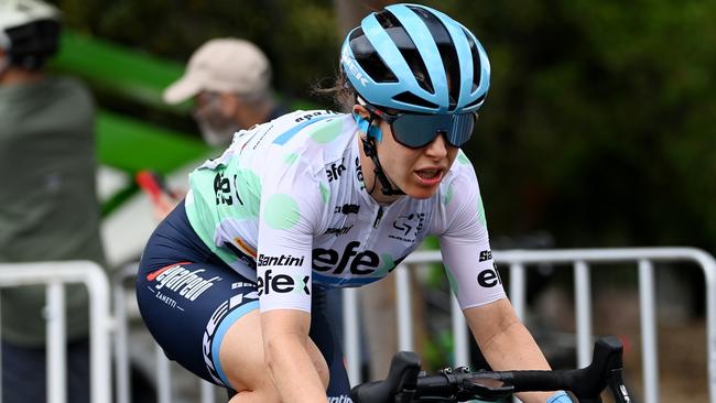 Spratt in action at the Tour Down Under. Photo by Tim de Waele/Getty Images