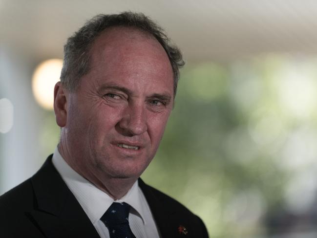 Barnaby Joyce. Picture: Christopher Chan