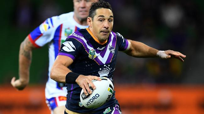 Billy Slater’s comeback makes him favourite for fullback. (AAP Image/Julian Smith)