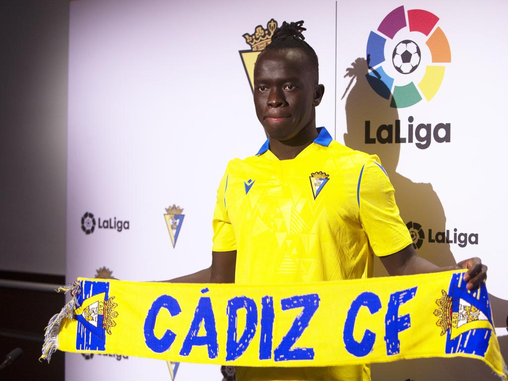 Socceroo Awer Mabil has joined Spanish club Cadiz. Picture NCA NewsWire/Emma Brasier